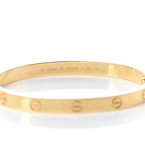 sell my yellow gold cartier bracelet|cartier love bracelet screwdriver gold.